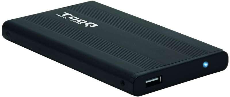 TooQ TQE-2510 Custodia per Disco Rigido (HDD) Nero 2.5"