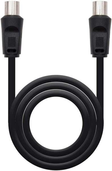 Nanocable 10.26.0202 cavo coassiale 3C-2V 18 m 9.5 mm Nero