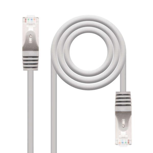 Nanocable 5m Cat6e cavo di rete Grigio F/UTP (FTP)