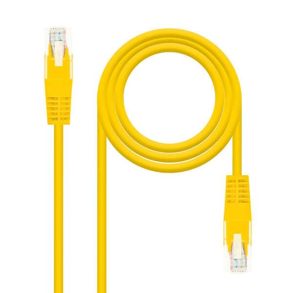 Nanocable 10.20.0403-Y cavo di rete Giallo 3 m Cat6 U/UTP (UTP)