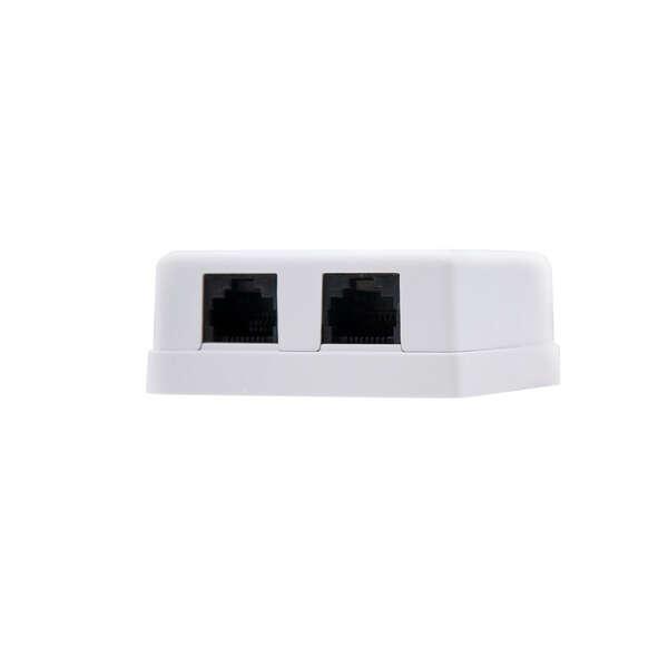 Nanocable 10.21.1002 presa energia RJ-45 Bianco