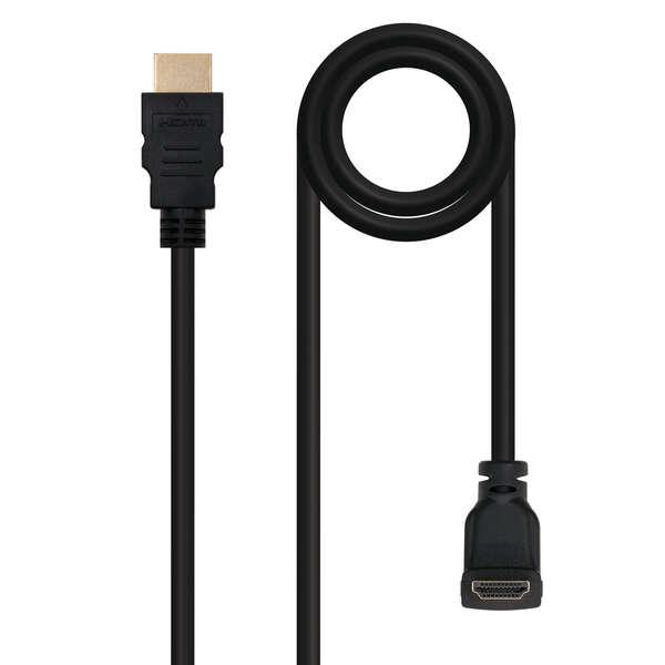 Nanocable 10.15.3002 cavo HDMI 18 m HDMI tipo A (Standard) Nero
