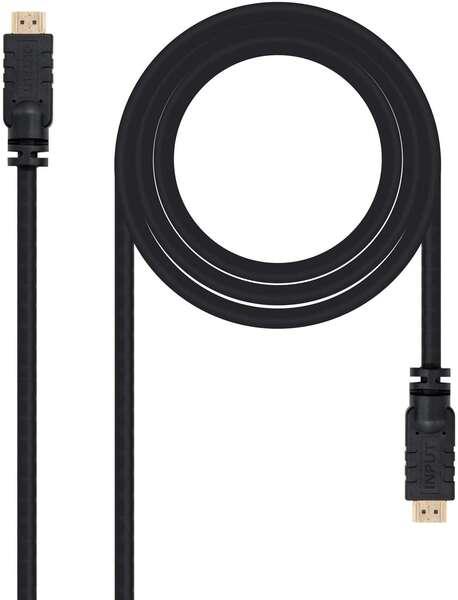 Nanocable 10.15.1815 cavo HDMI 15 m HDMI tipo A (Standard) Nero