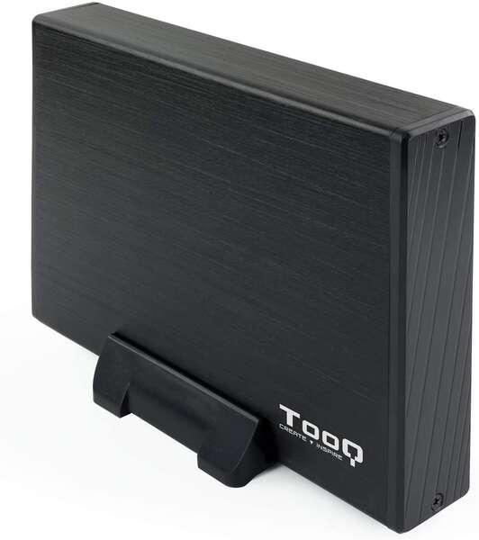 TooQ TQE-3527B contenitore di unità di archiviazione Custodia per Disco Rigido (HDD) Nero 3.5"