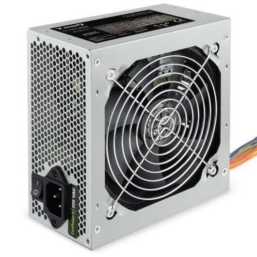 TooQ TQEP-500SSE alimentatore per computer 500 W 24-pin ATX ATX Argento