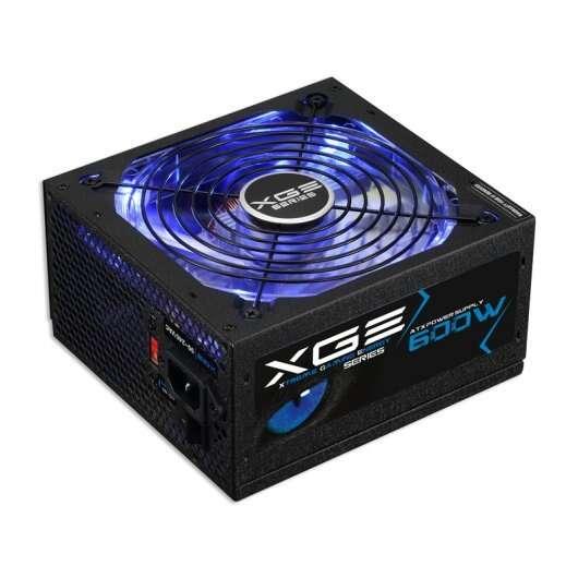 TooQ TQXGEII-600SAP alimentatore per computer 600 W 204 pin ATX ATX Nero
