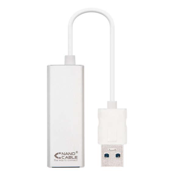 Nanocable USB 3.0/RJ-45 0.15m scheda di interfaccia e adattatore