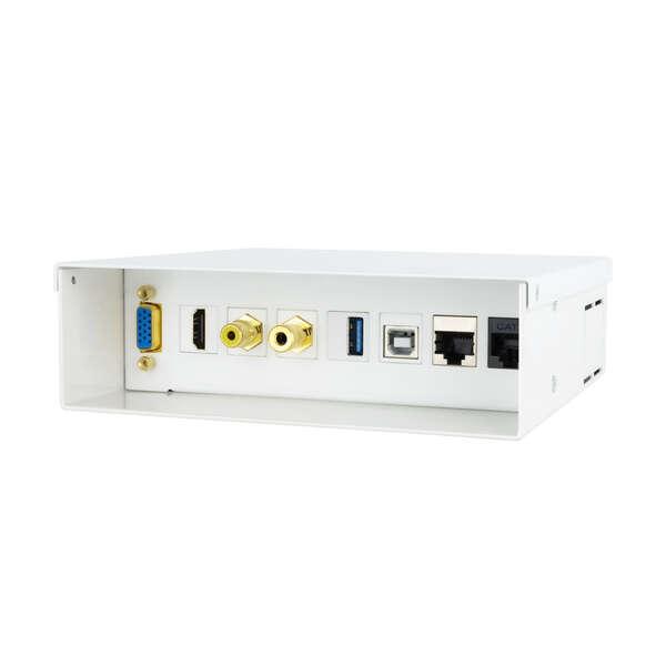 Nanocable 10.35.0003 cassetta di scarico RJ-45 Bianco