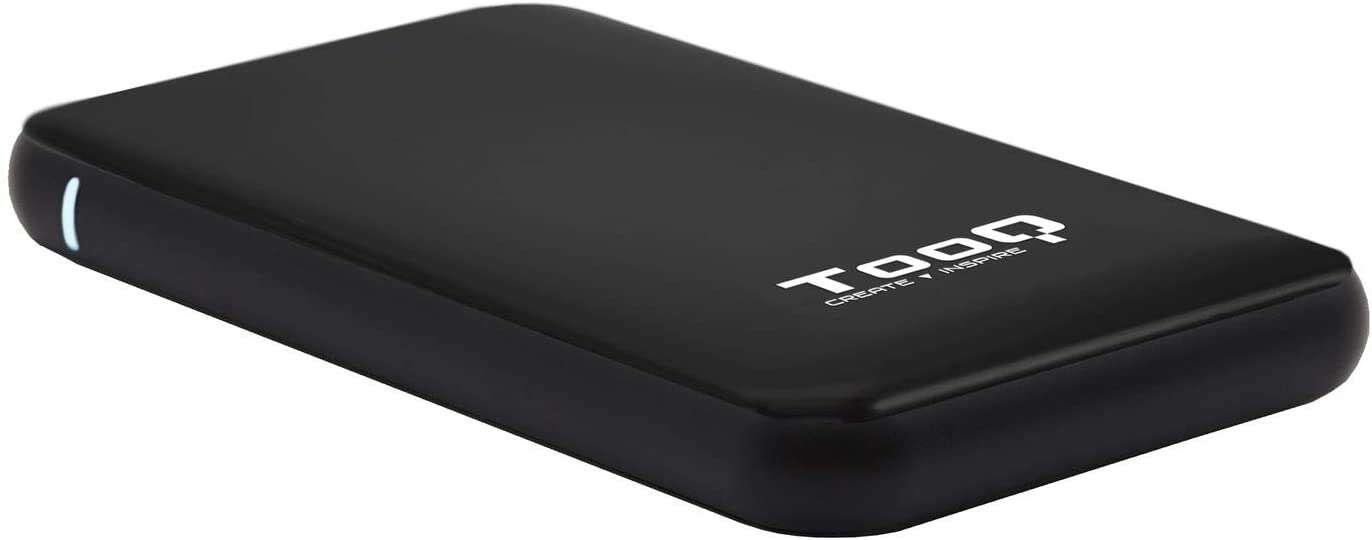 TooQ TQE-2528B contenitore di unità di archiviazione Box esterno SSD Nero 2.5"