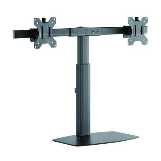 TooQ DB1727TN-B supporto da tavolo per Tv a schermo piatto 68,6 cm (27") Nero Scrivania