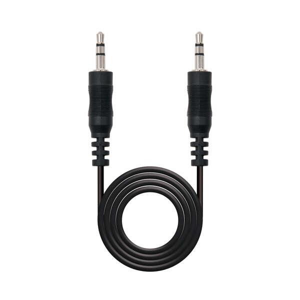 Nanocable 10.24.0115 cavo audio 15 m 3.5mm Nero