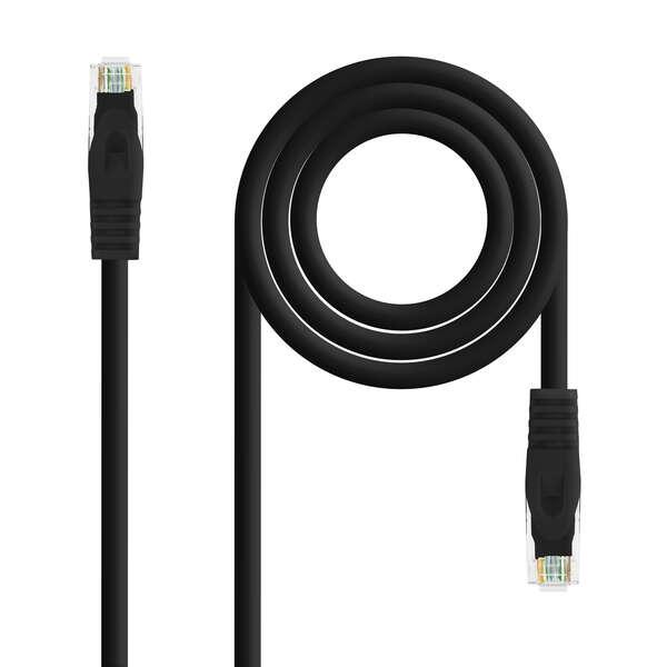 Nanocable 10.20.1802-BK cavo di rete Nero 2 m Cat6a U/UTP (UTP)