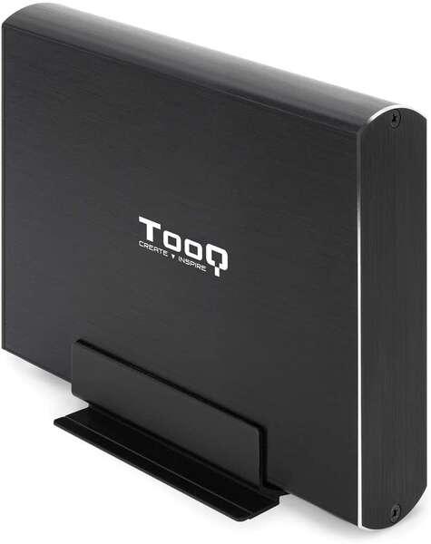 TooQ TQE-3531B contenitore di unità di archiviazione Custodia per Disco Rigido (HDD) Nero 3.5"