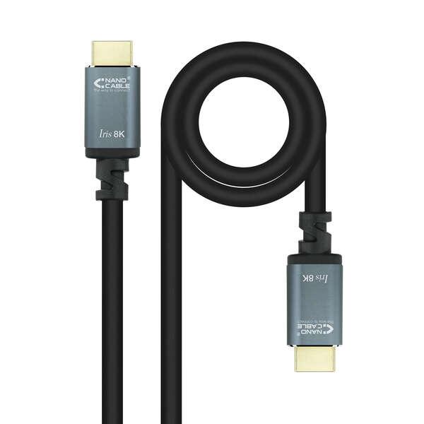 Nanocable 10.15.8001 cavo HDMI 1 m HDMI tipo A (Standard) Nero