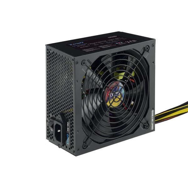 TooQ TQAPOLO-650SP alimentatore per computer 650 W 204 pin ATX ATX Nero