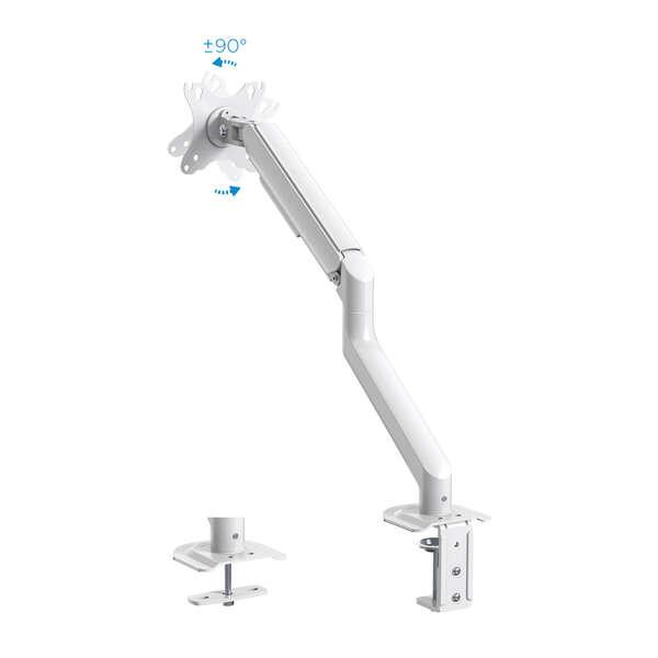 TooQ DB4032TNR-W supporto da tavolo per Tv a schermo piatto 813 cm (32") Bianco Scrivania