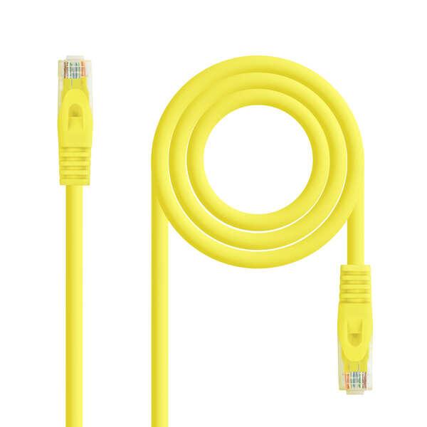 Nanocable 10.20.1800-L30-Y cavo di rete Giallo 03 m Cat6a U/UTP (UTP)