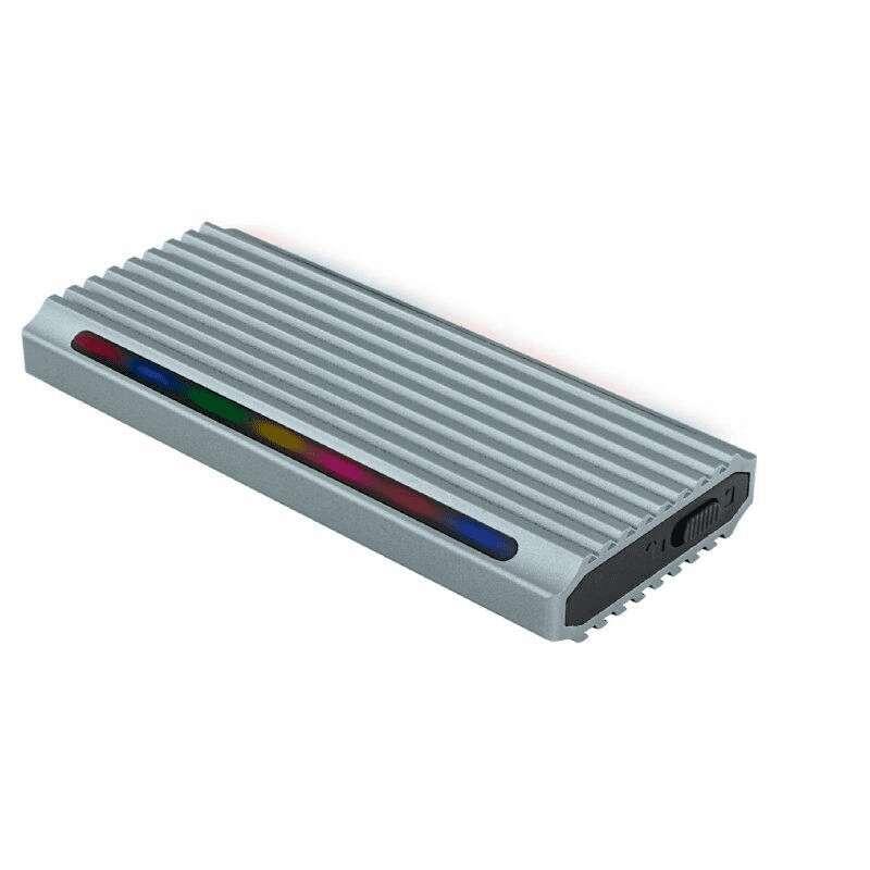 TooQ Shinobi Box esterno SSD Grigio M.2