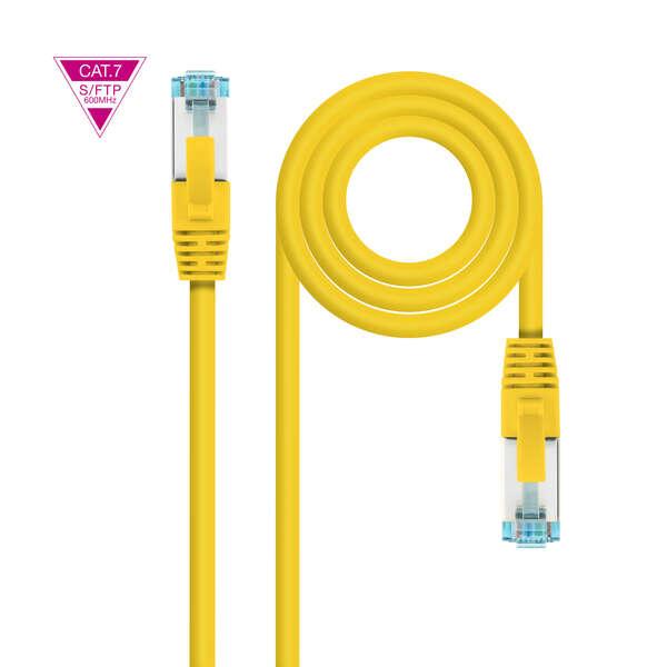 Nanocable 10.20.1700-Y cavo di rete Giallo 05 m Cat7 SF/UTP (S-FTP)