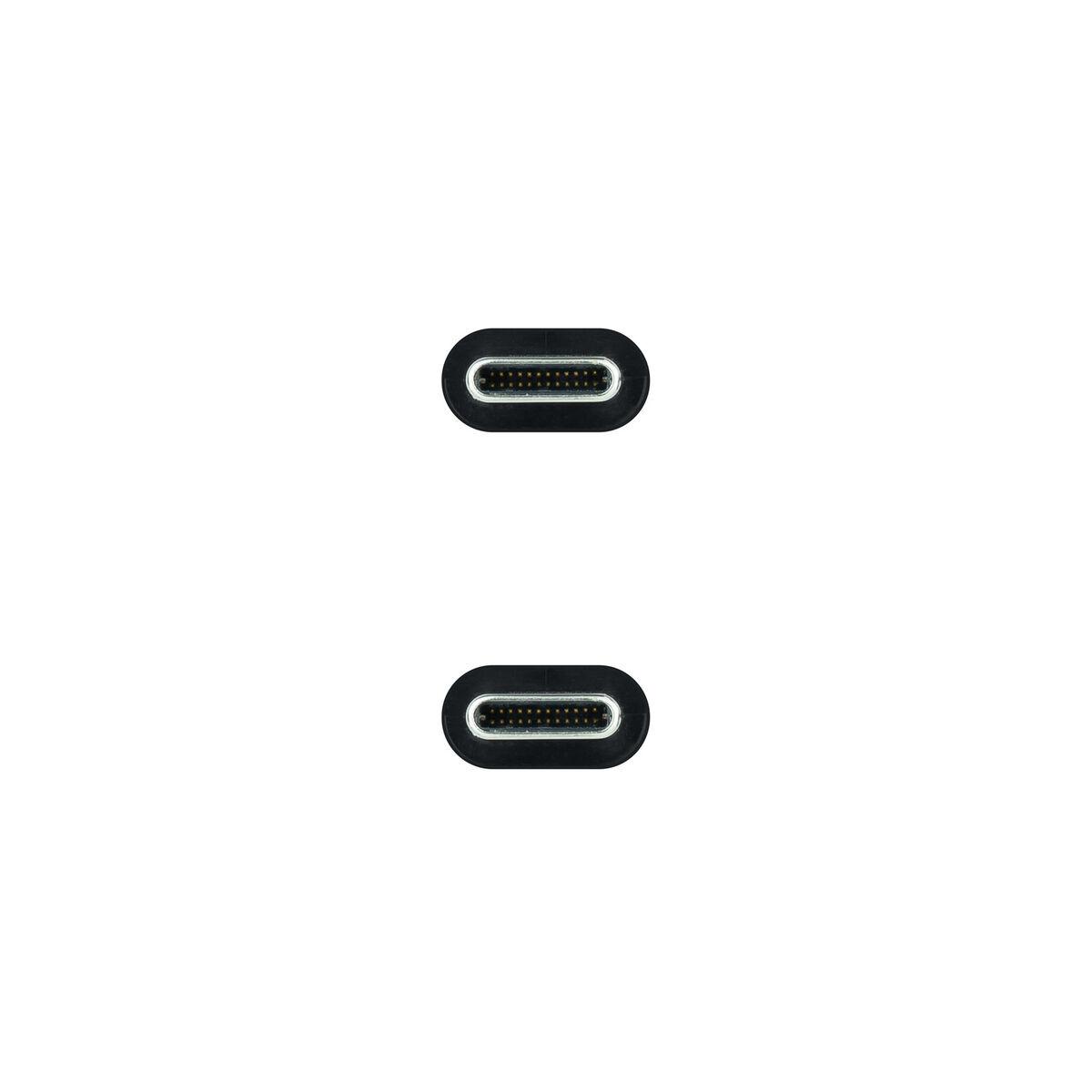 Cavo USB-C Nanocable USB 3.2 Gen2x2 100 W 4K 1,5 m