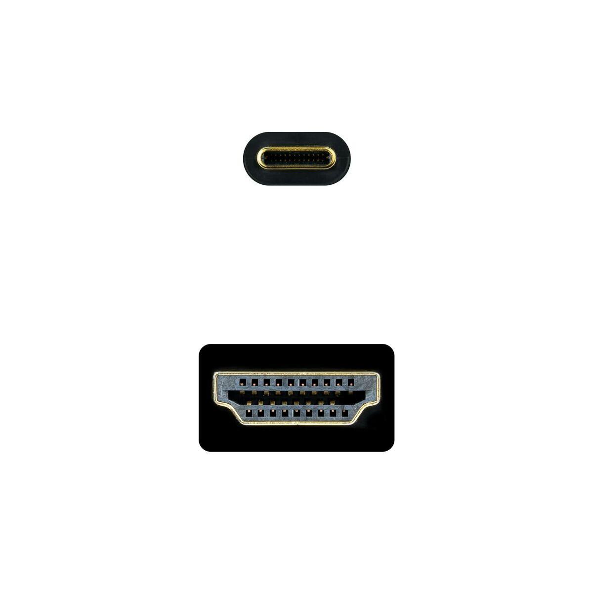 Convertitore nanocavo da USB-C a HDMI 1.4 4K@30HZ 1,8 m
