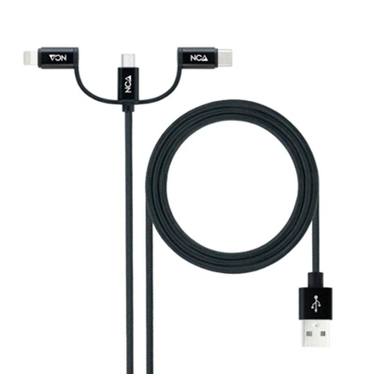 Cavo nanocavo da USB a USB-C/Micro USB/Lightning