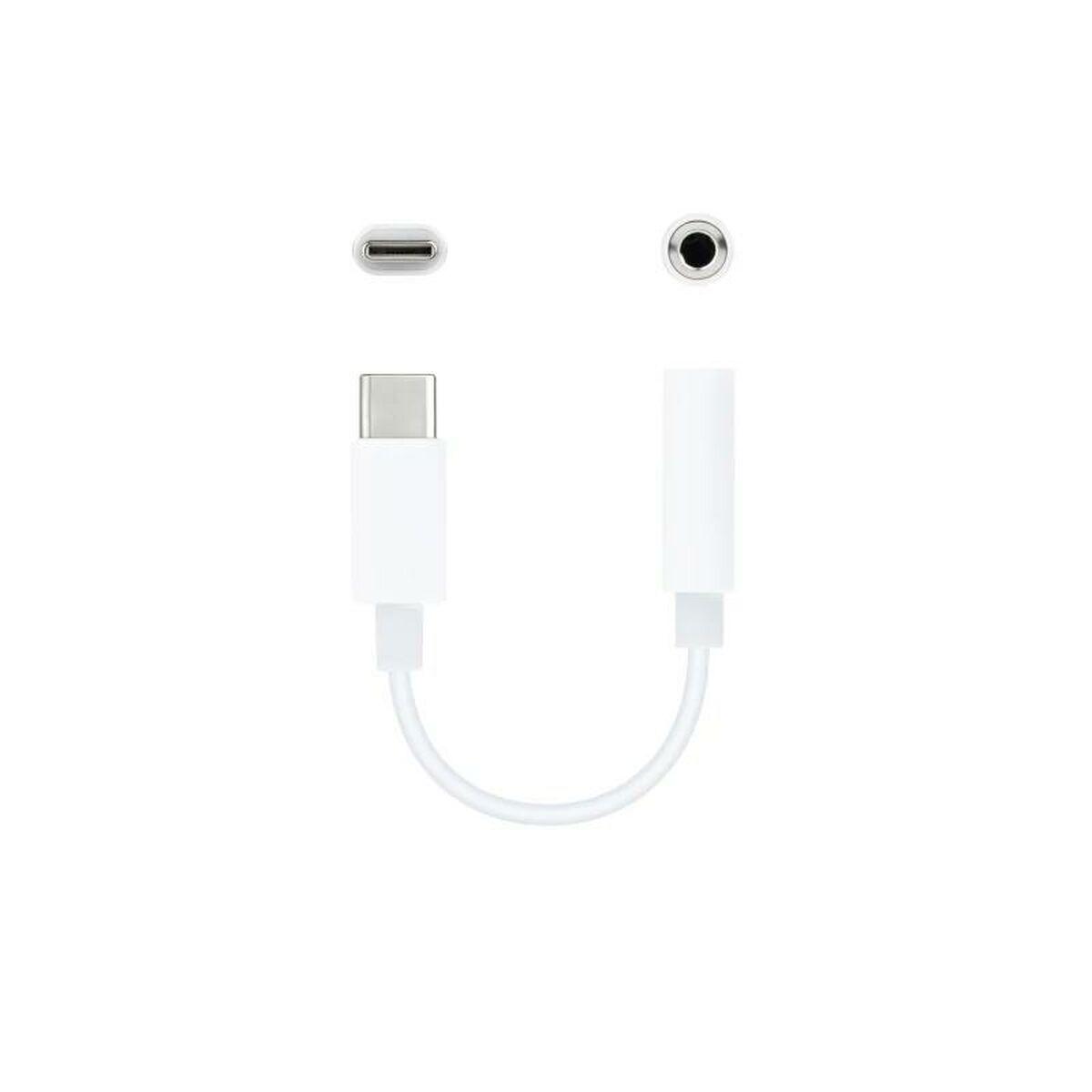 Adattatore audio nanocavo da USB-C-M a Jack-H, bianco