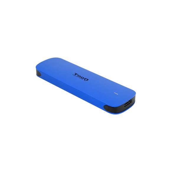 TooQ TQE-2201BL contenitore di unitÃƒÂ  di archiviazione Box esterno SSD Blu M.2