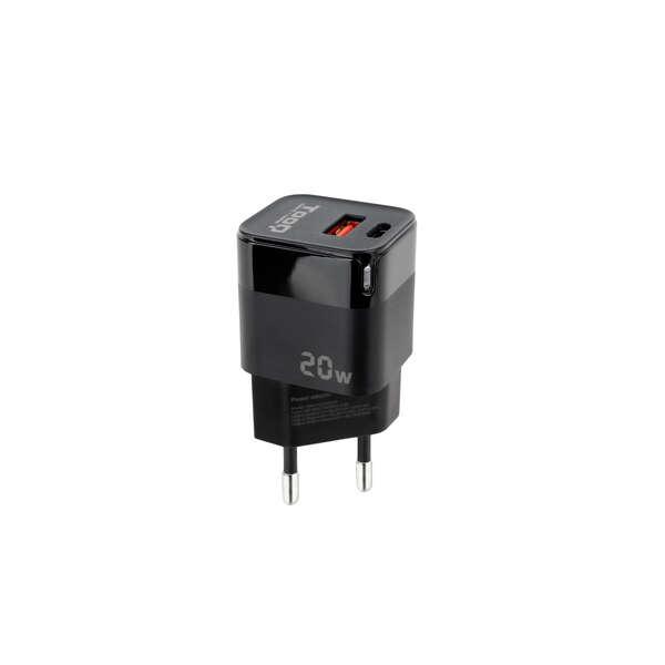 TooQ TQWC-QCPD20 Caricabatterie per dispositivi mobili Universale Nero AC Ricarica rapida Interno
