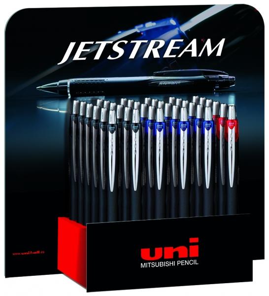 Uni JetStream retrattile -SXN-210/DISPLAY 3D 1.0mm Caratteristiche -Punta in acciaio inossidabile - Sfera da 10 mm in carburo d