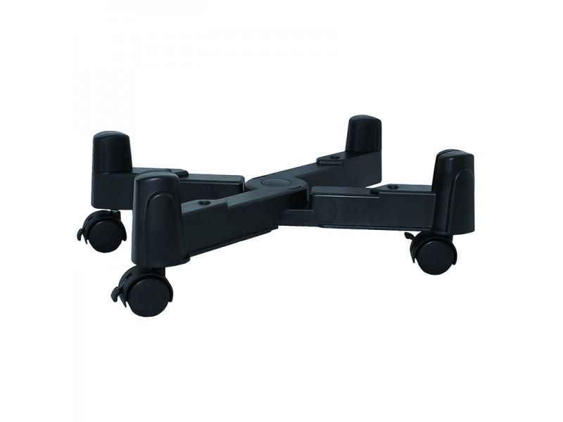 Supporto mobile approssimativo per CPU - regolabile da 7,5 a 25 cm - 50 kg - nero
