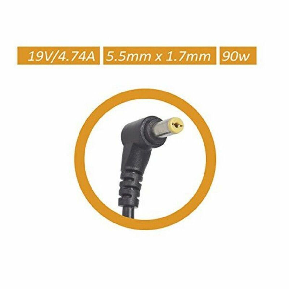 circa APPA07 Adattatore 90w ACER 5,5*1,7 mm