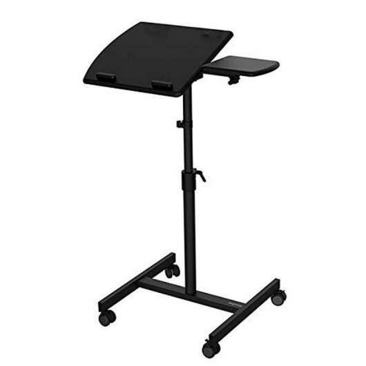 Supporto mobile circa per proprietario e laptop - regolabile - nastro di fissaggio - peso massimo di 10 kg