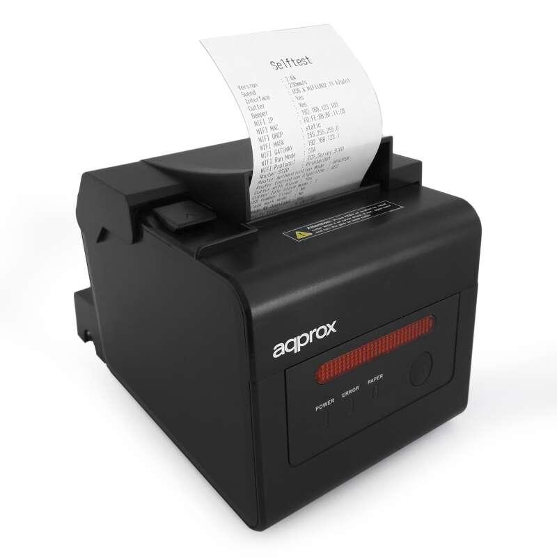 Stampante termica approssimativa di entrate WiFi LAN - RISOLUZIONE 203DPI - Velocit 300 mm/s - USB RJ -11 LAN - Self -Corte e