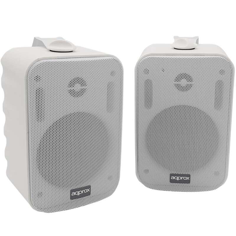 Condividi autoxplifified Circa 30 W - Grill di metallo - 2x RCA linea 1x - Include supporto a parete