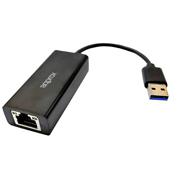 Adattatore di circa USB 2.0 a RJ45 maschio/femmina