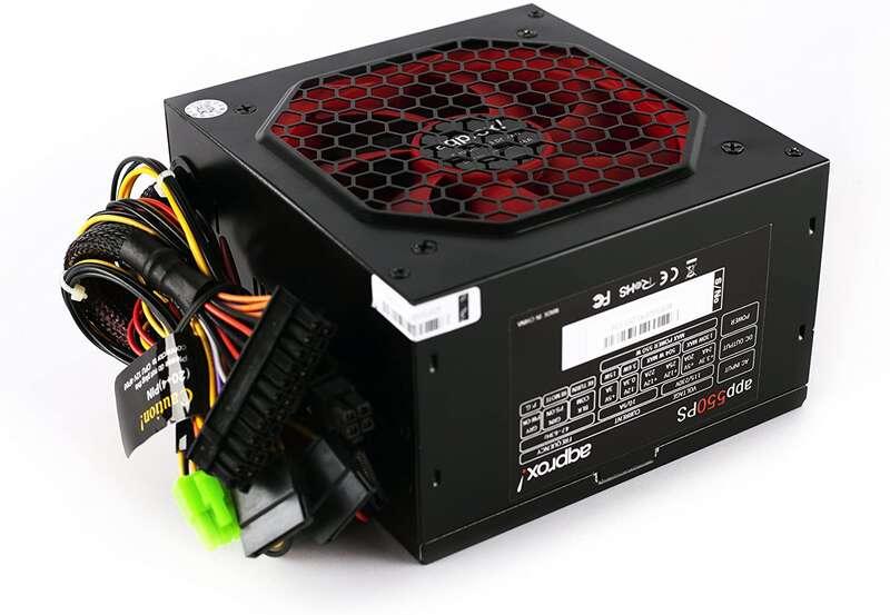 Fonte alimentare da gioco approssimativo 550W ATX 2.31 - PFC - Ventola silenziosa 120mm
