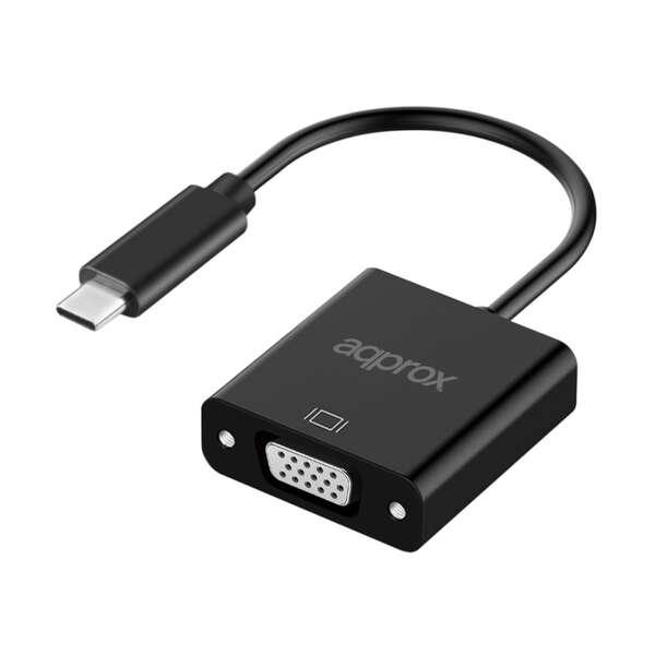 Adattatore USB circa alla femmina VGA - Risoluzione fino a 1080p/60Hz - cavo da 13 cm