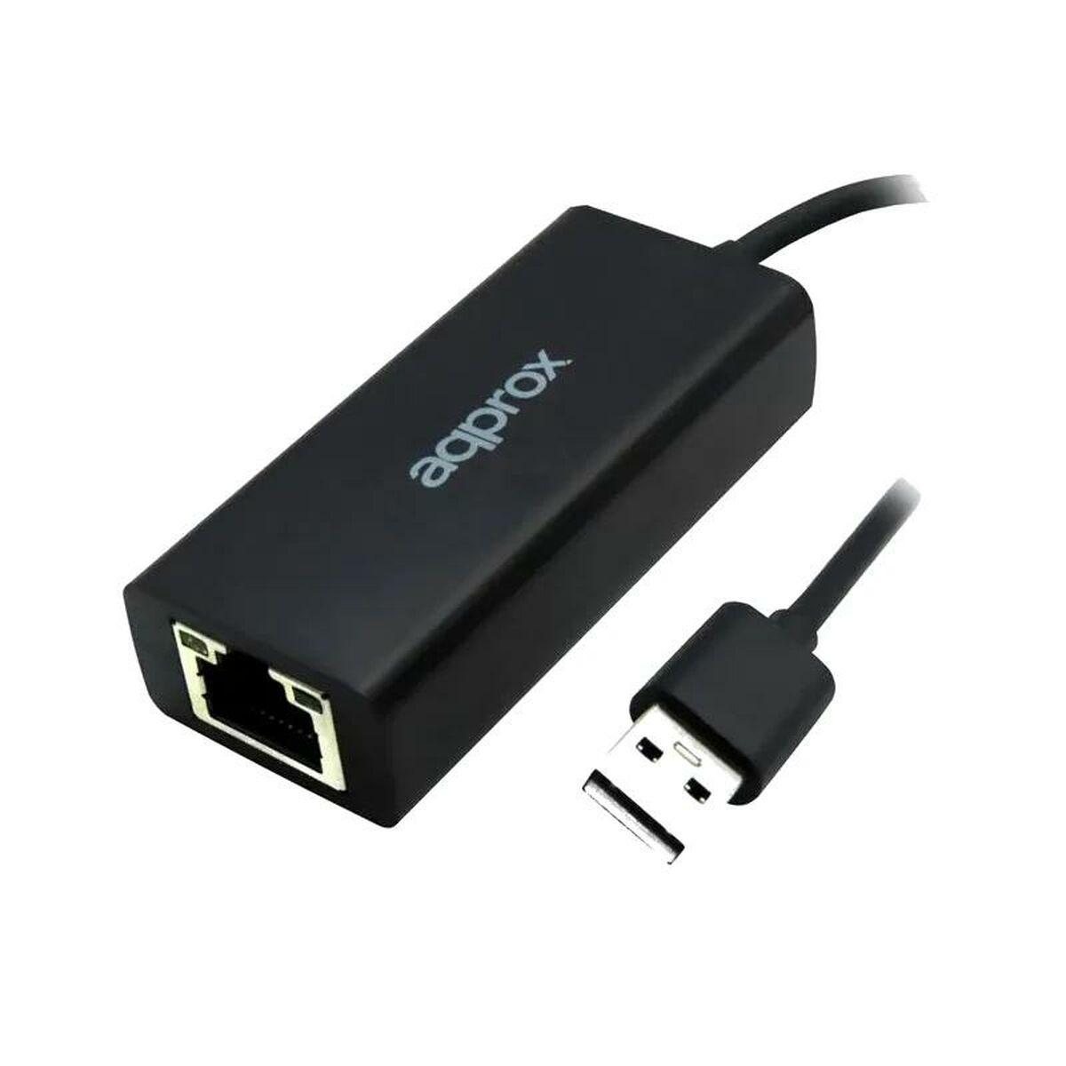 Adattatore di circa USB 3.0 a RJ -45 - Trasferimento fino a 1000 Mbps - cavo da 19 cm