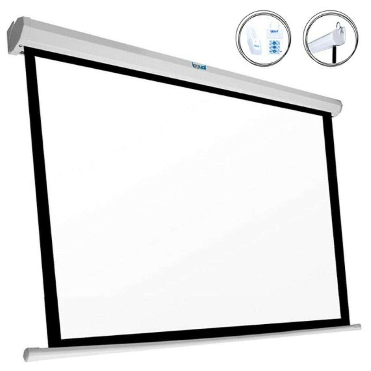 Schermo Elettrico a Muro iggual Pantalla Elec. 240x240cm (240 x 240 cm)