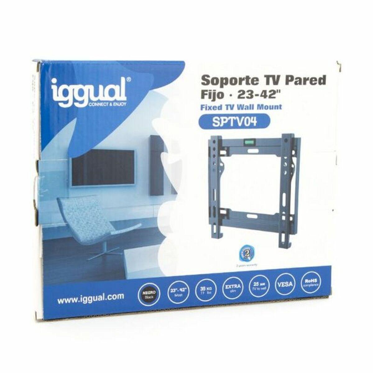 iggual SPTV04 Porta TV 23-43" 45Kg Fisso a Parete
