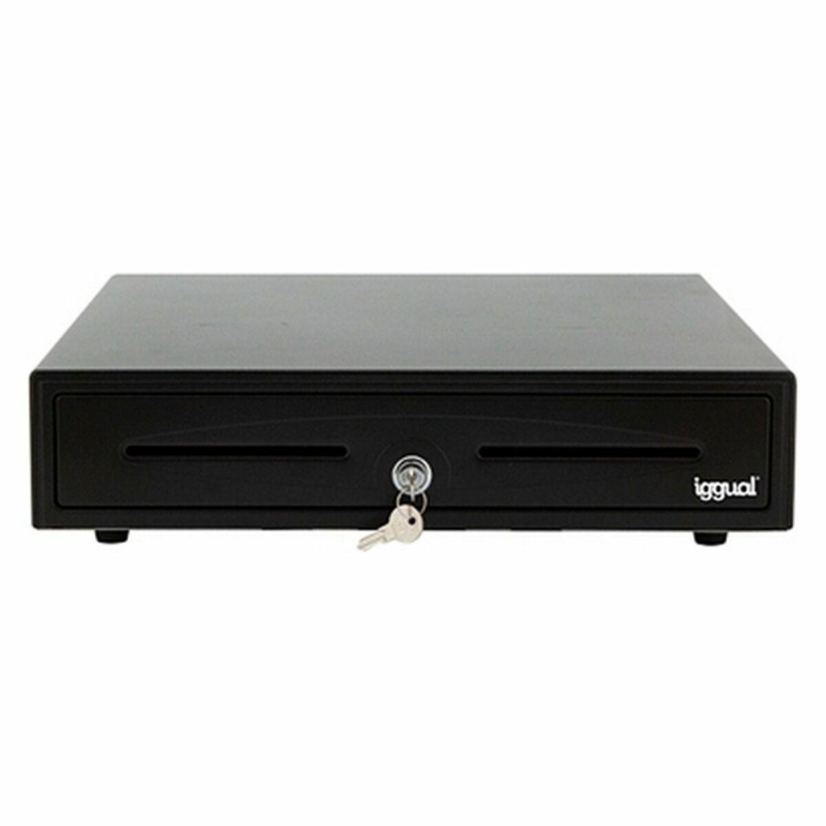 Cassetto contanti iggual IRON-50 42 cm 5+8 nero