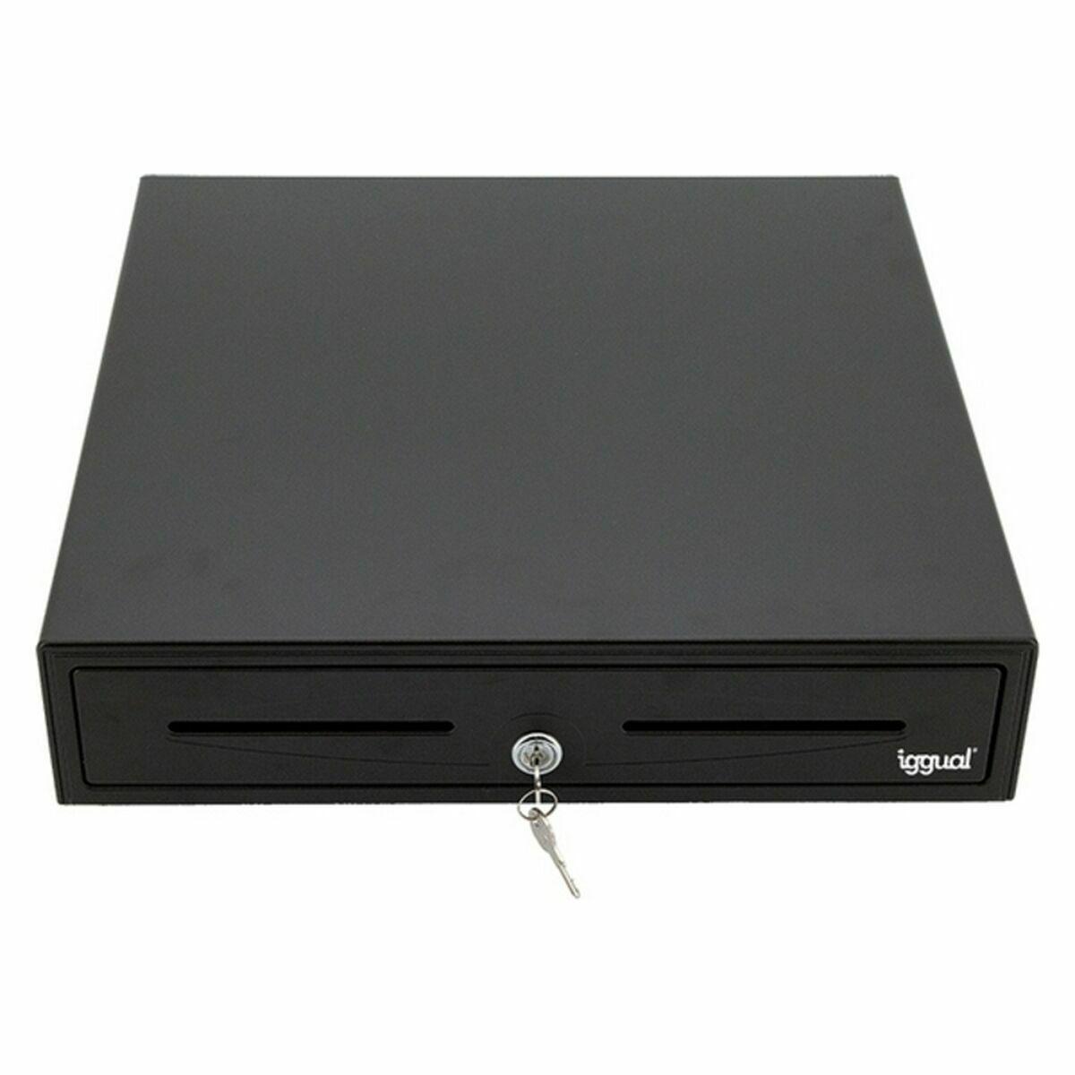 Cassetto contanti iggual IRON-50 42 cm 5+8 nero