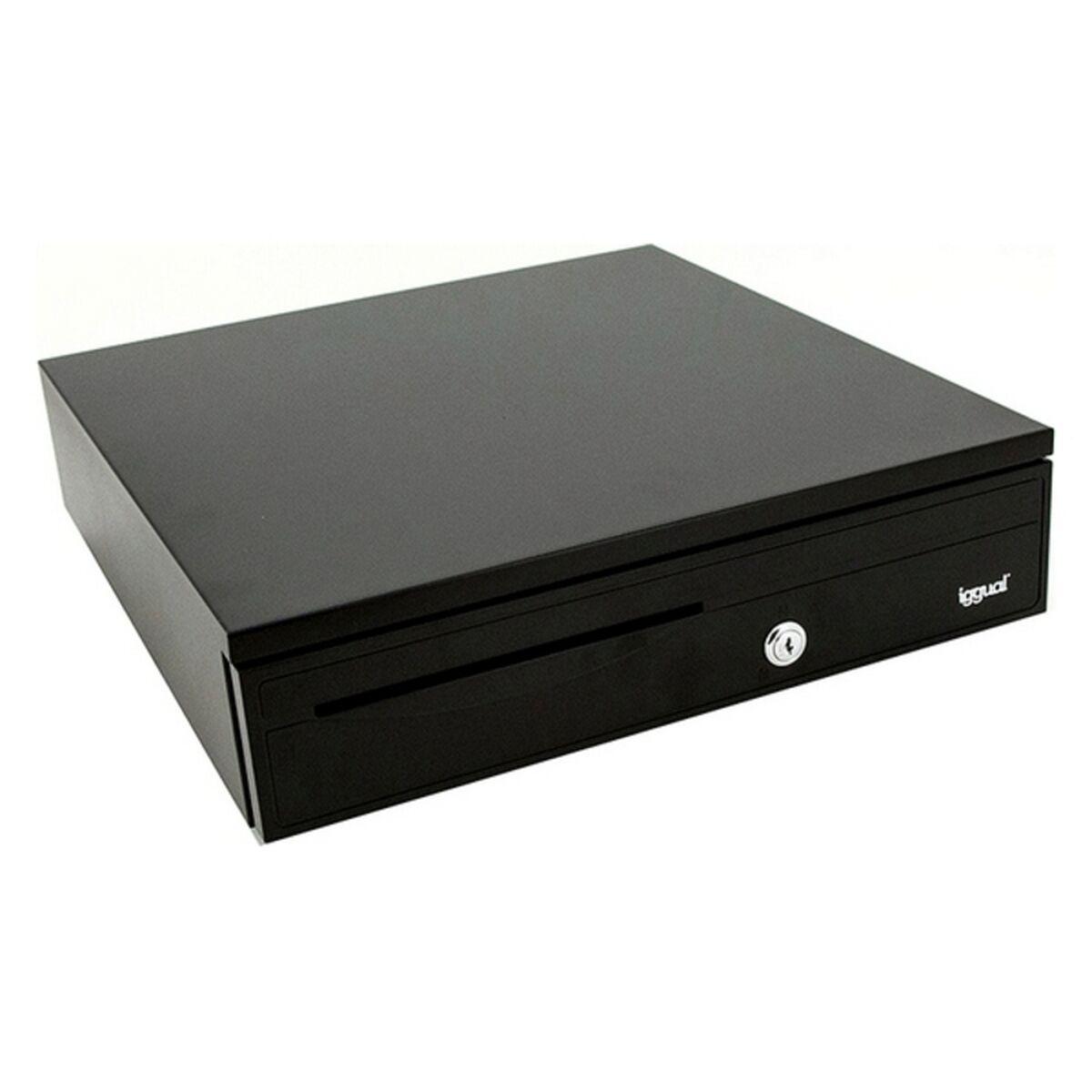 Cassetto contanti iggual IRON-30 42 cm 5+5 nero
