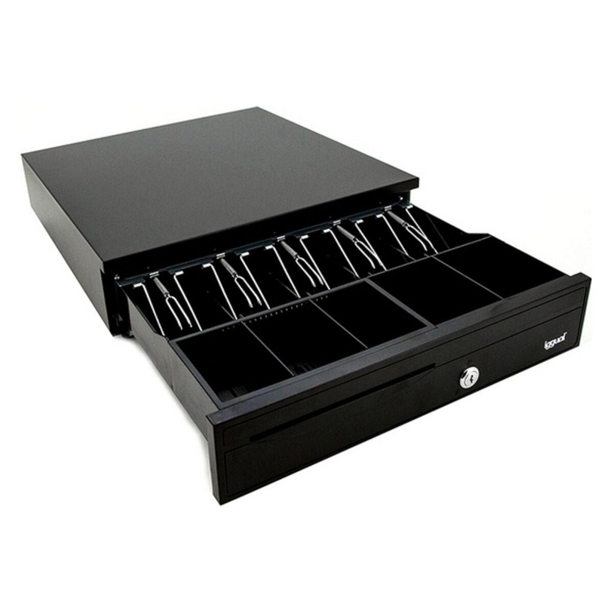 Cassetto contanti iggual IRON-30 42 cm 5+5 nero