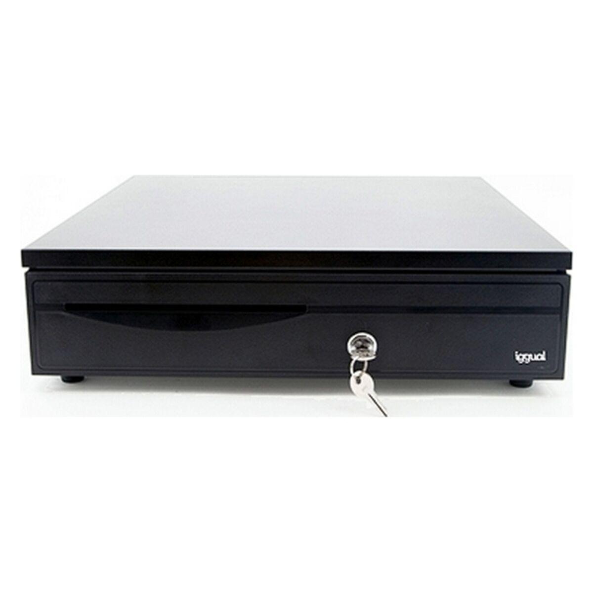 Cassetto contanti iggual IRON-30 42 cm 5+5 nero