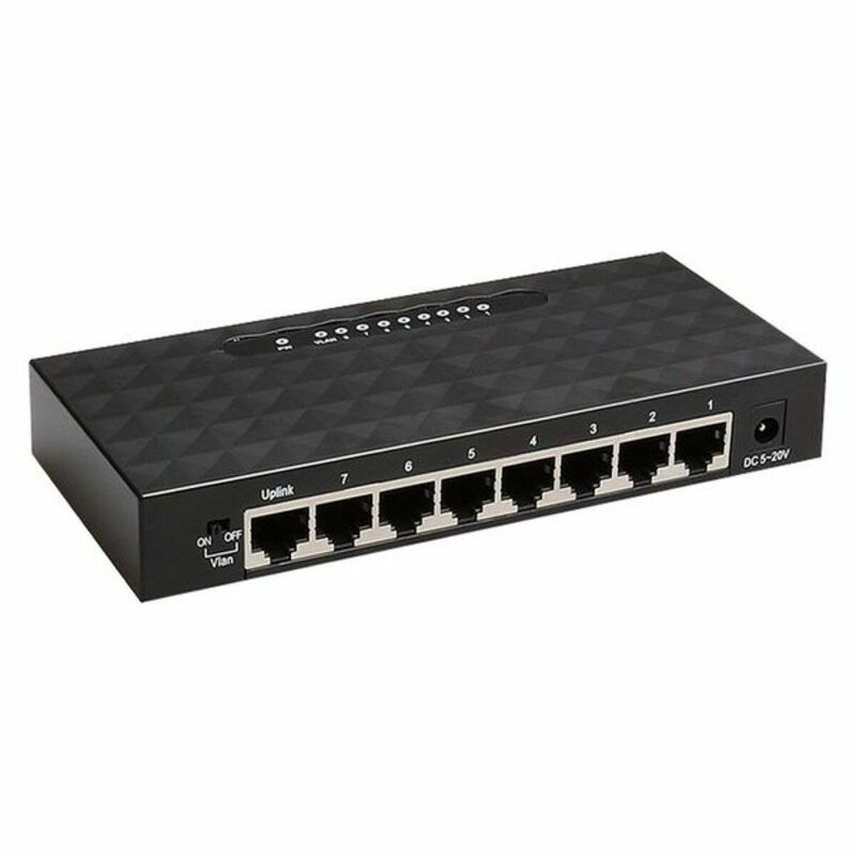Switch Gigabit Ethernet iggual GES8000 8x1000 Mbps