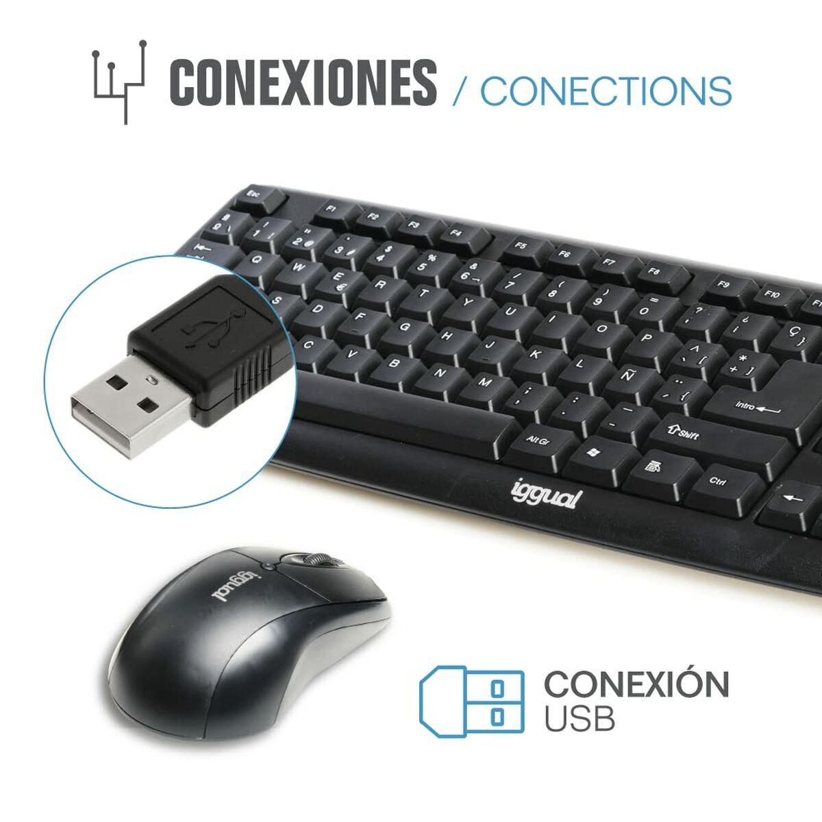 stesso kit tastiera e mouse COM-CK-BASIC nero