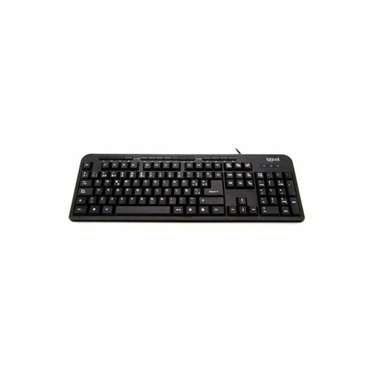 iggual Tastiera multimediale CK-BASIC-120T nera