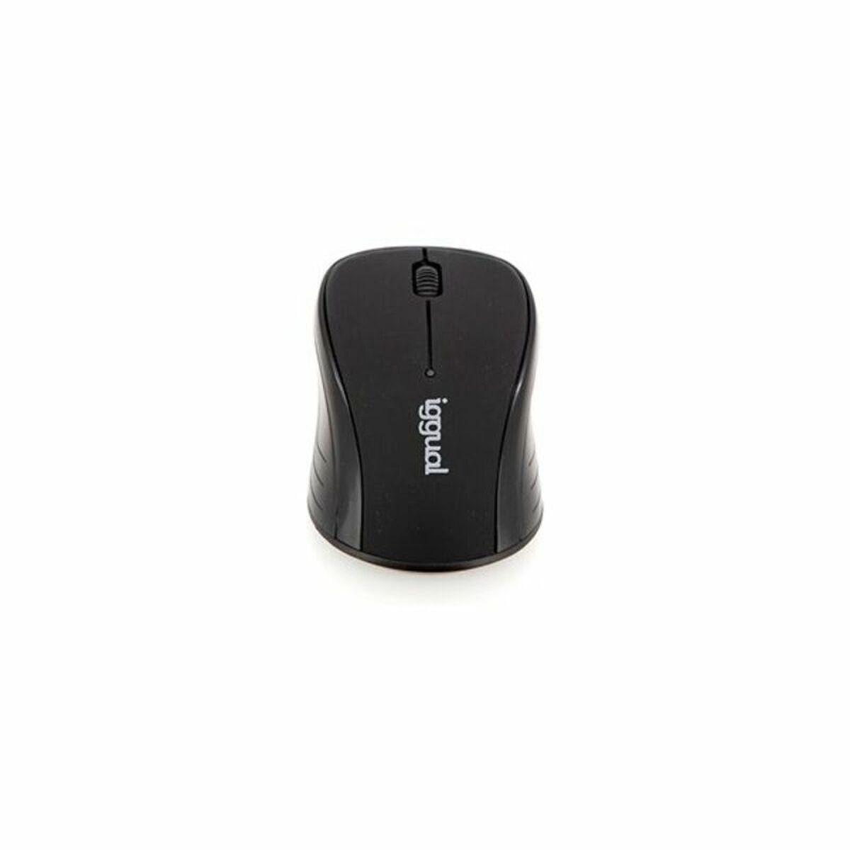 iggual Mouse wireless WOM-BASIC-1600DPI nero